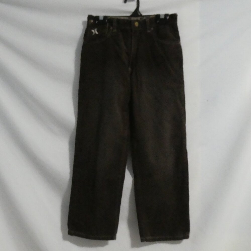 HURLEY | size 7 | Brown Corduroy - Cords | Pants | 100% Cotton | NWOT